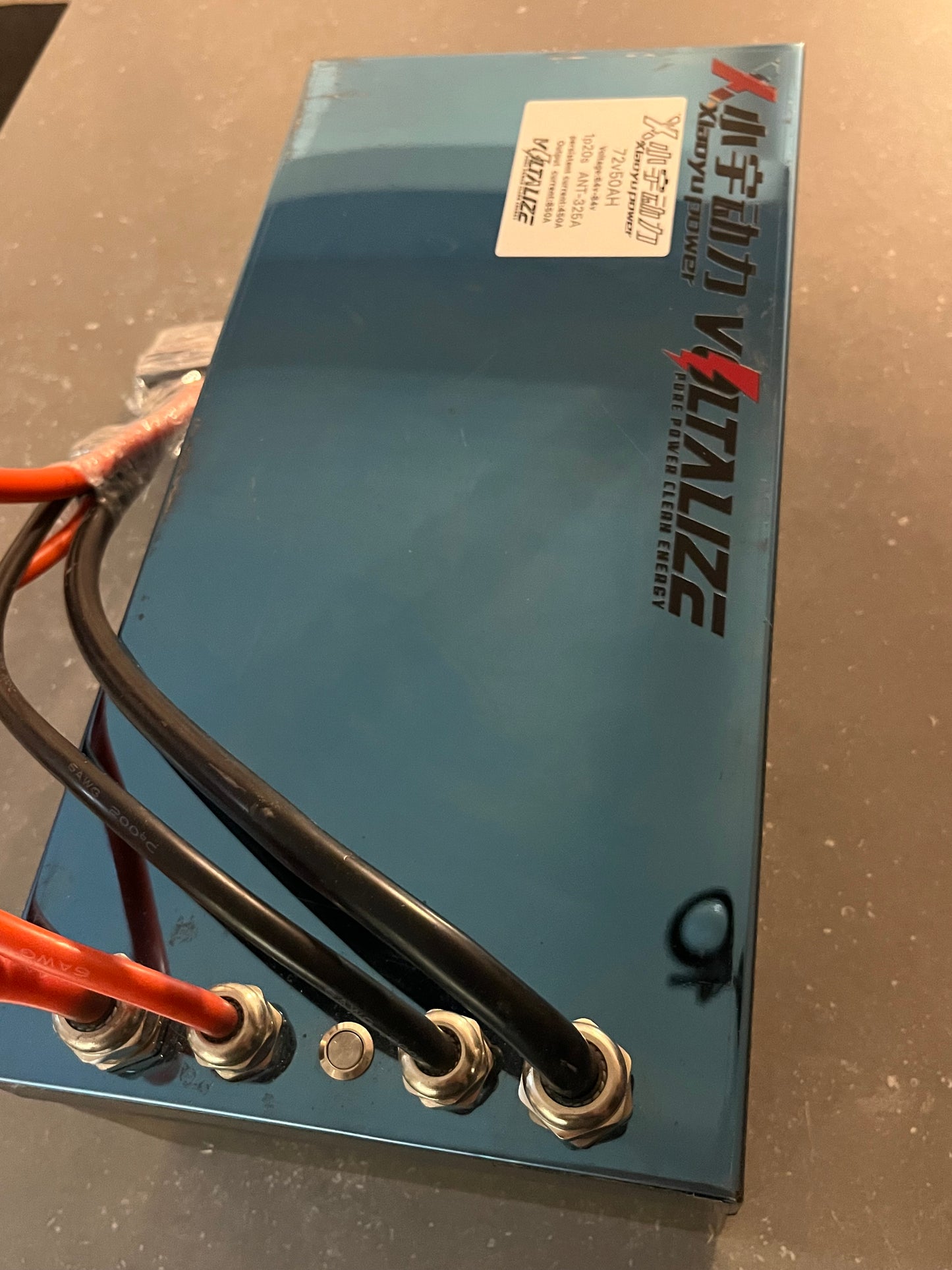 72v 50ah BMS325a 850a Peak Lithium Ion Battery for E-Moto & E-Bike