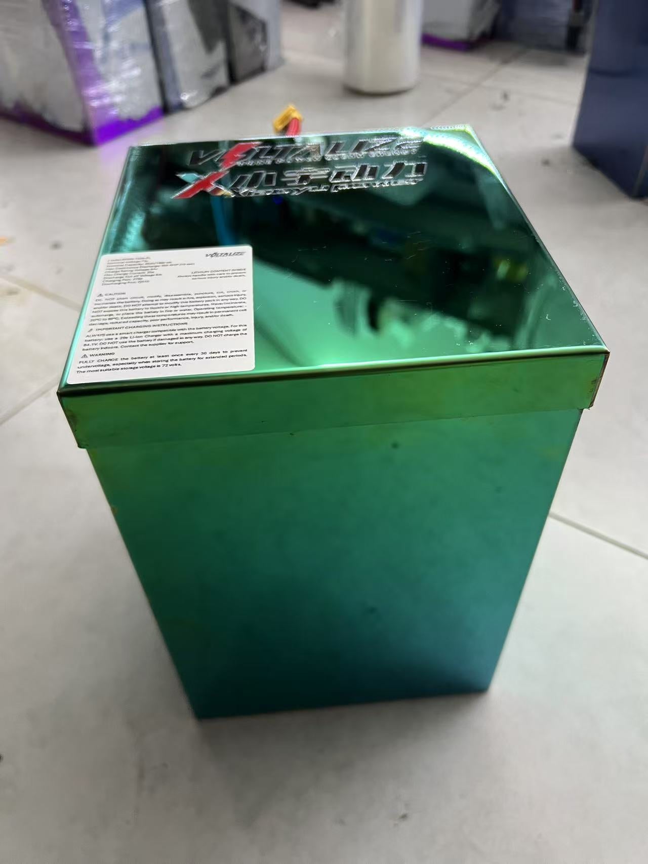 72v25ah BMS550a (Razor bike)