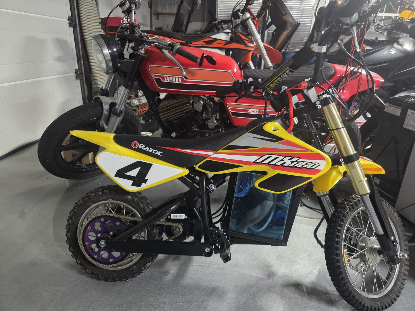 72V 20AH BMS325a Lithium Ion Battery for Razor bike