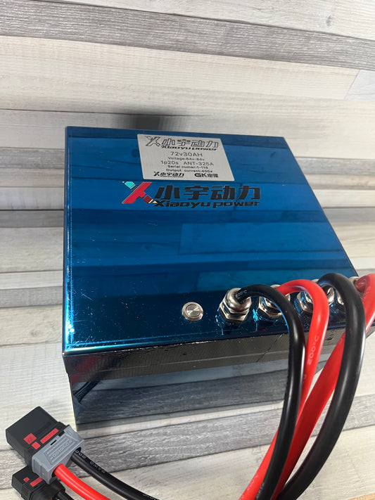 72V 30AH 400AMPS PEAK Lithium Ion Battery with ANT Bluetooth BMS